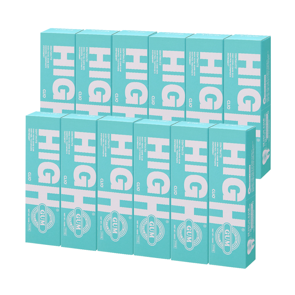 크리오 덴티메이트 하이토탈케어 플라그/검 컨트롤 치석케어 잇몸케어 치약, 150g 6개 2세트 이미지 6