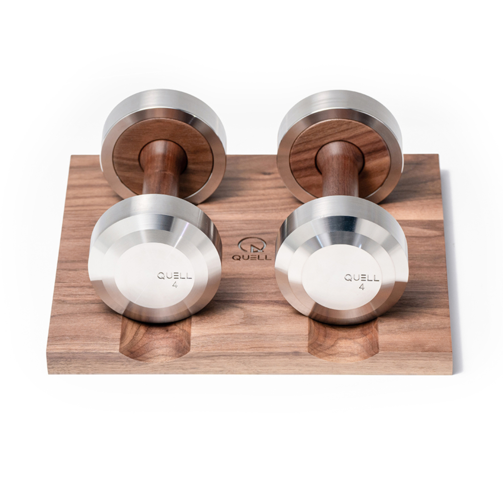 크웰 덤벨 Sacer (4kg x 2) 홈트기구 덤벨세트 아령세트 프리미엄덤벨 우드덤벨 - 상세 이미지 2