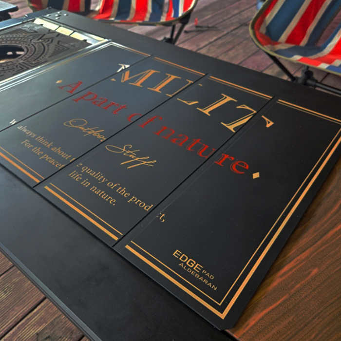 알데바란 X 밀릿 엣지패드 2유닛 IGT 테이블 실리콘매트 방열 방염 커버