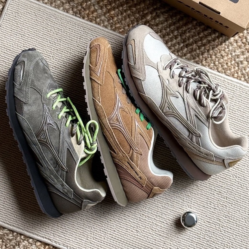 미즈노 LG 60S 2K 브라운 네온 형광 데저트 글로우