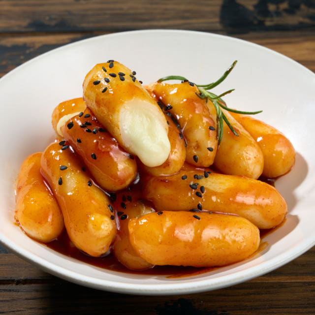 낭만부부 모짜렐라 치즈 가래떡 간식 에어프라이어 한식 캠핑 500g 2봉