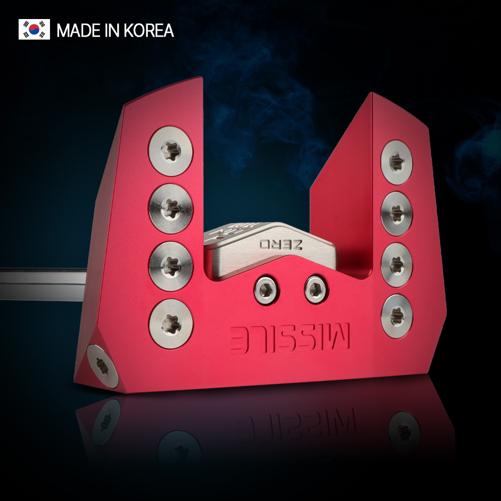 미사일 골프 제로토크 CNC 밀링 퍼터 메탈 로즈 핑크 - 상품 이미지