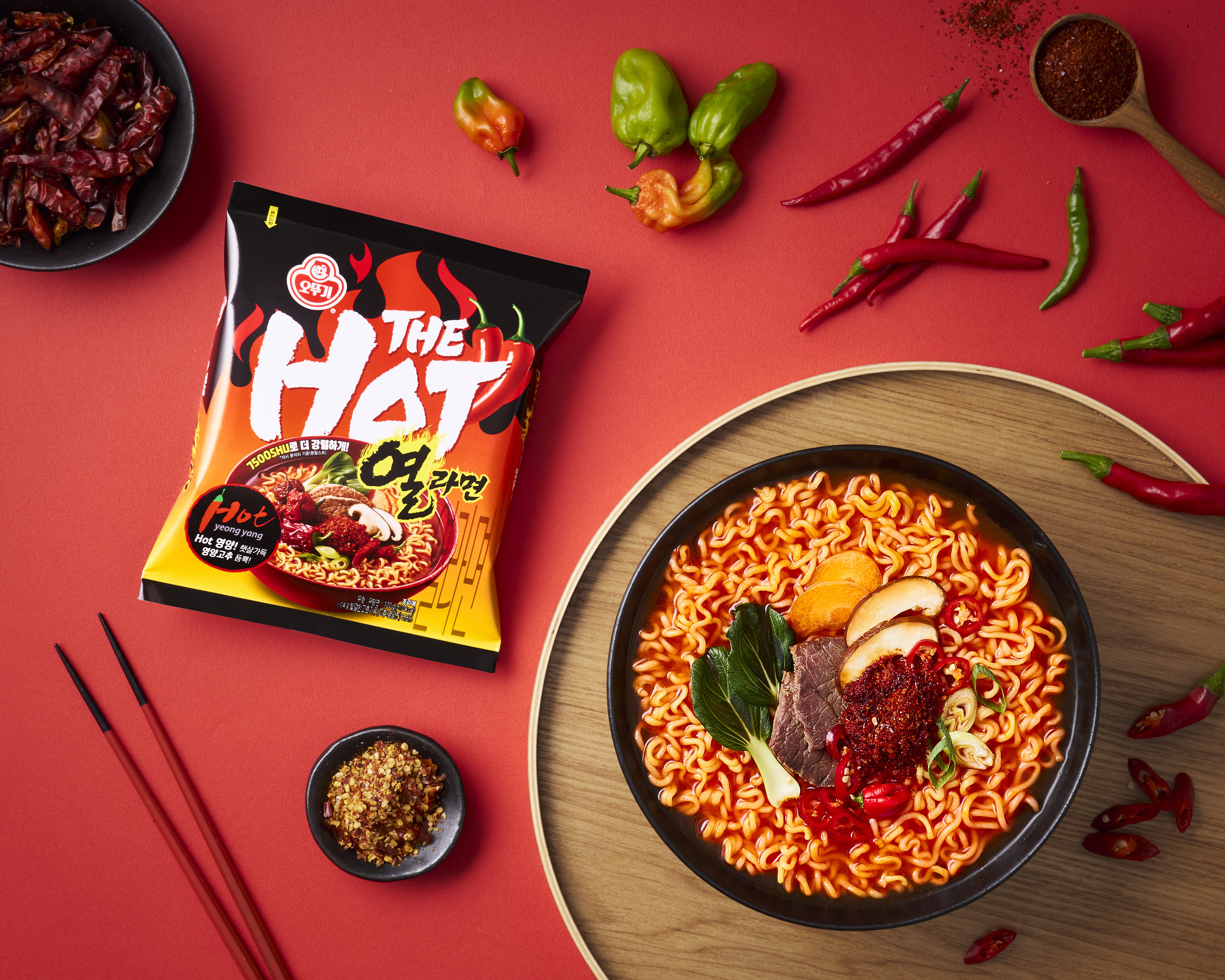 [NEW] [4+4] 오뚜기 더핫열라면 120g 16개+열라면 120g 20개 외 9종 - 상세 이미지 2