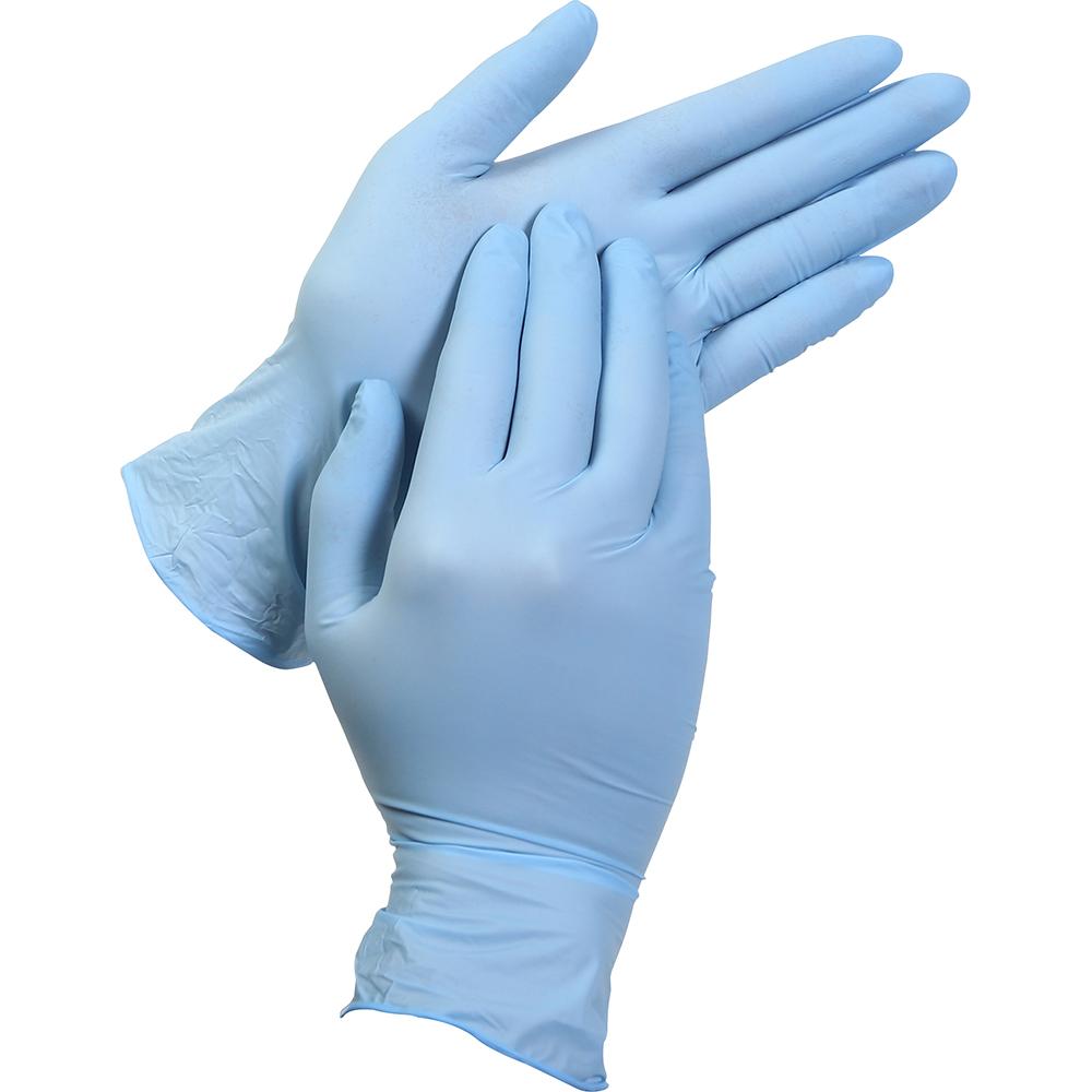 스마토 퓨어 니트릴장갑 1BOX 튼튼한 니트릴 고무장갑 S(소형), 퓨어니트릴라이트 4.5g 스카이블루, 1개