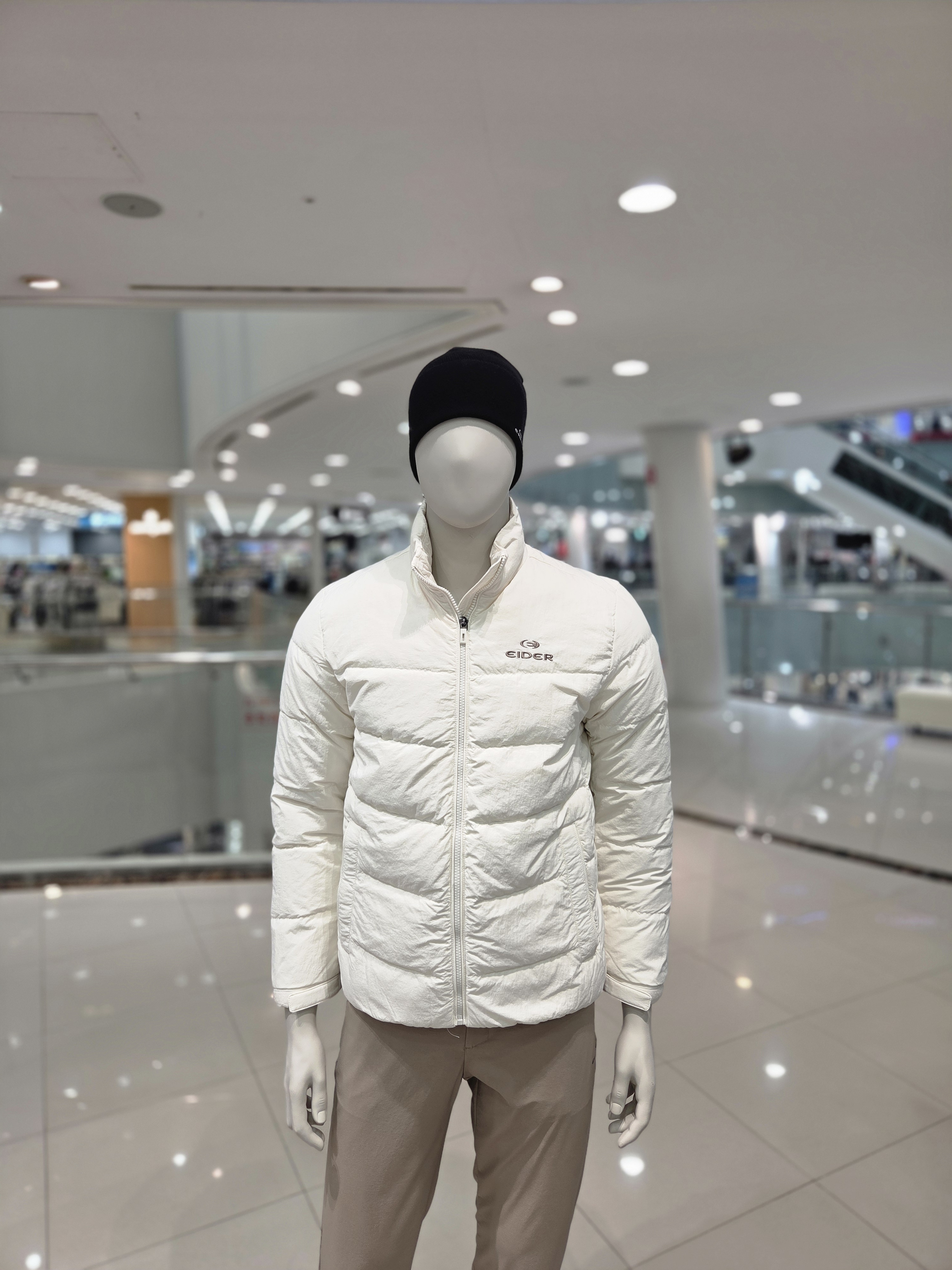 아이더 베이직 남성 덕다운 자켓 경량 패딩 겨울 캐주얼 아우터 MW25582