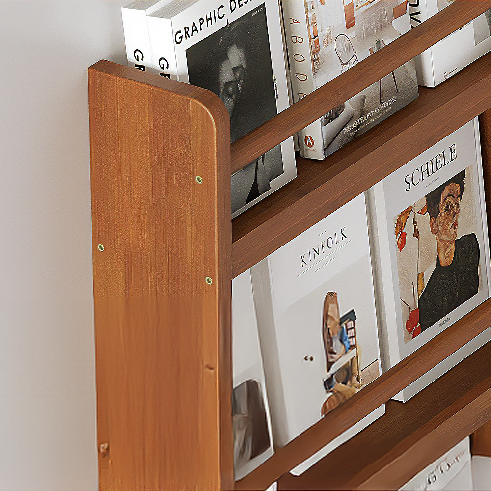 틈새 책장 거실 서재 폭 좁은 오픈형 슬림 5단 책꽂이