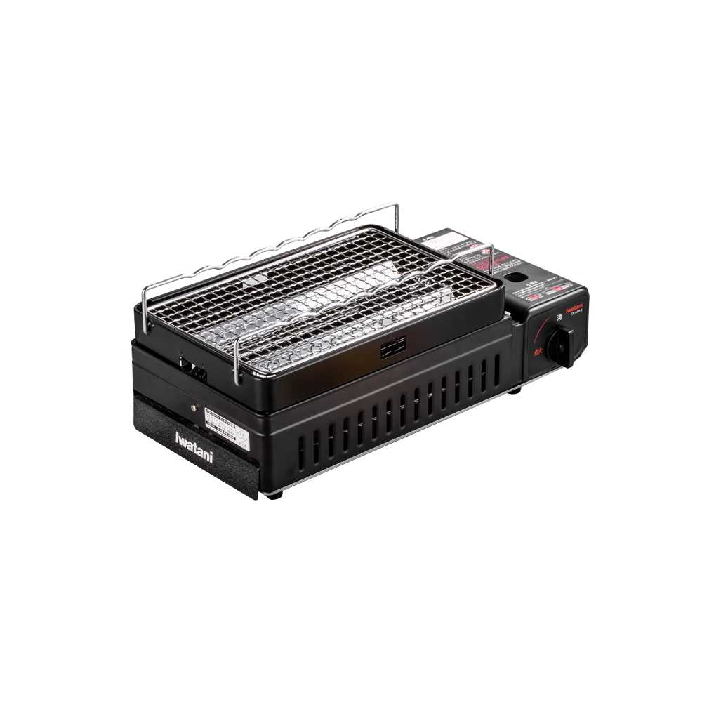 야끼화로 캠핑화로 멀티 화로구이 버너 조개구이 생선 BBQ 그릴+깊은팬+가스4개 - 상세 이미지 5