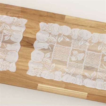 Lunamay 식탁테이블 애플 매트 러너 2p세트