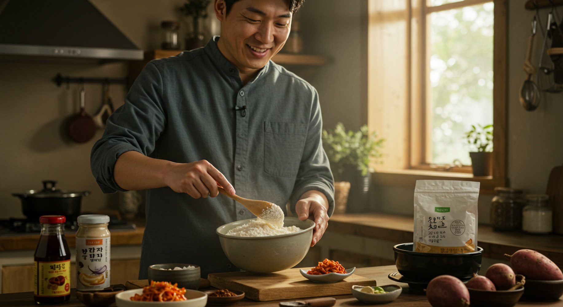 우리승진식품 옥수수전분 중포장 감자 고구마 400g, 30개 이미지 6