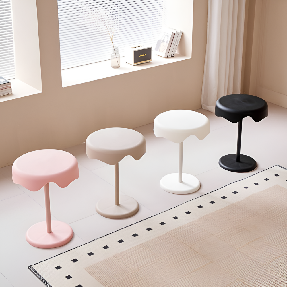 멜팅 원형 미니 사이드 테이블 책상 소파 배드 협탁 보조 탁자 간이테이블