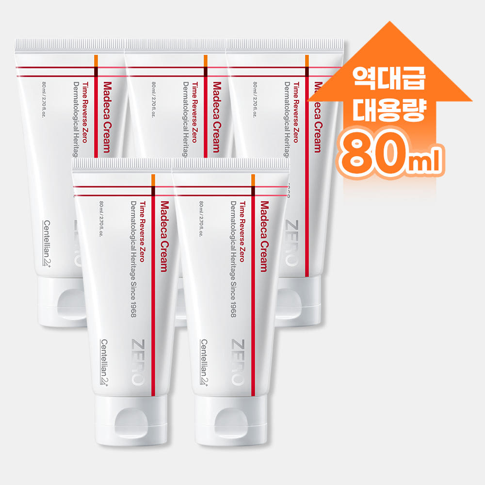 동국제약 센텔리안24 마데카크림 타임리버스 제로 80ml, 5개 - 상세 이미지 2