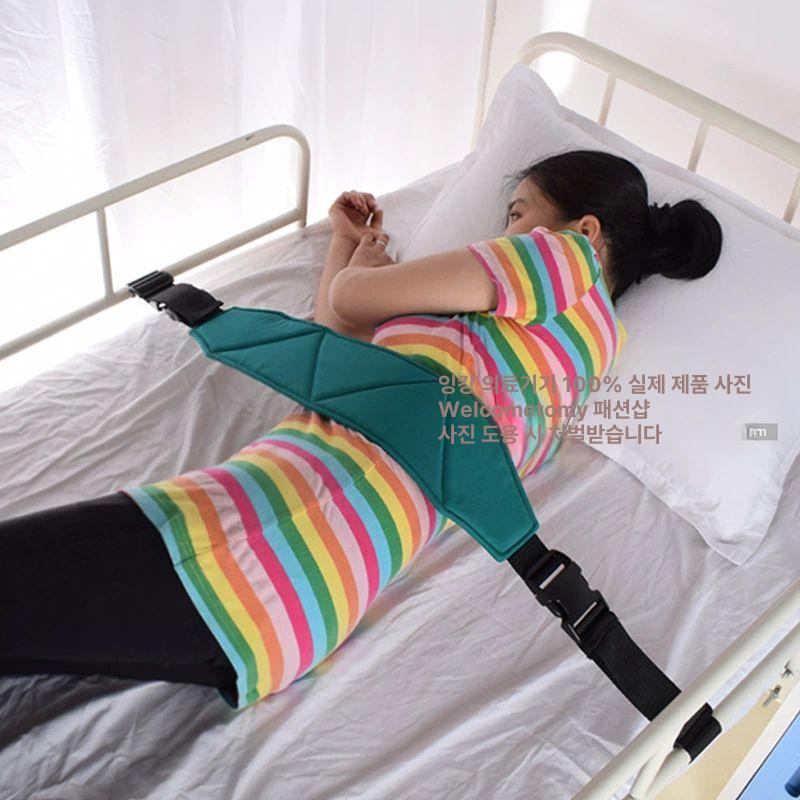 낙상방지 스트랩 벨트 노인 지지대 프리사이즈 구속복 두께 0.9MM 그린 약 140CM 프리사이즈 - 상세 이미지 3