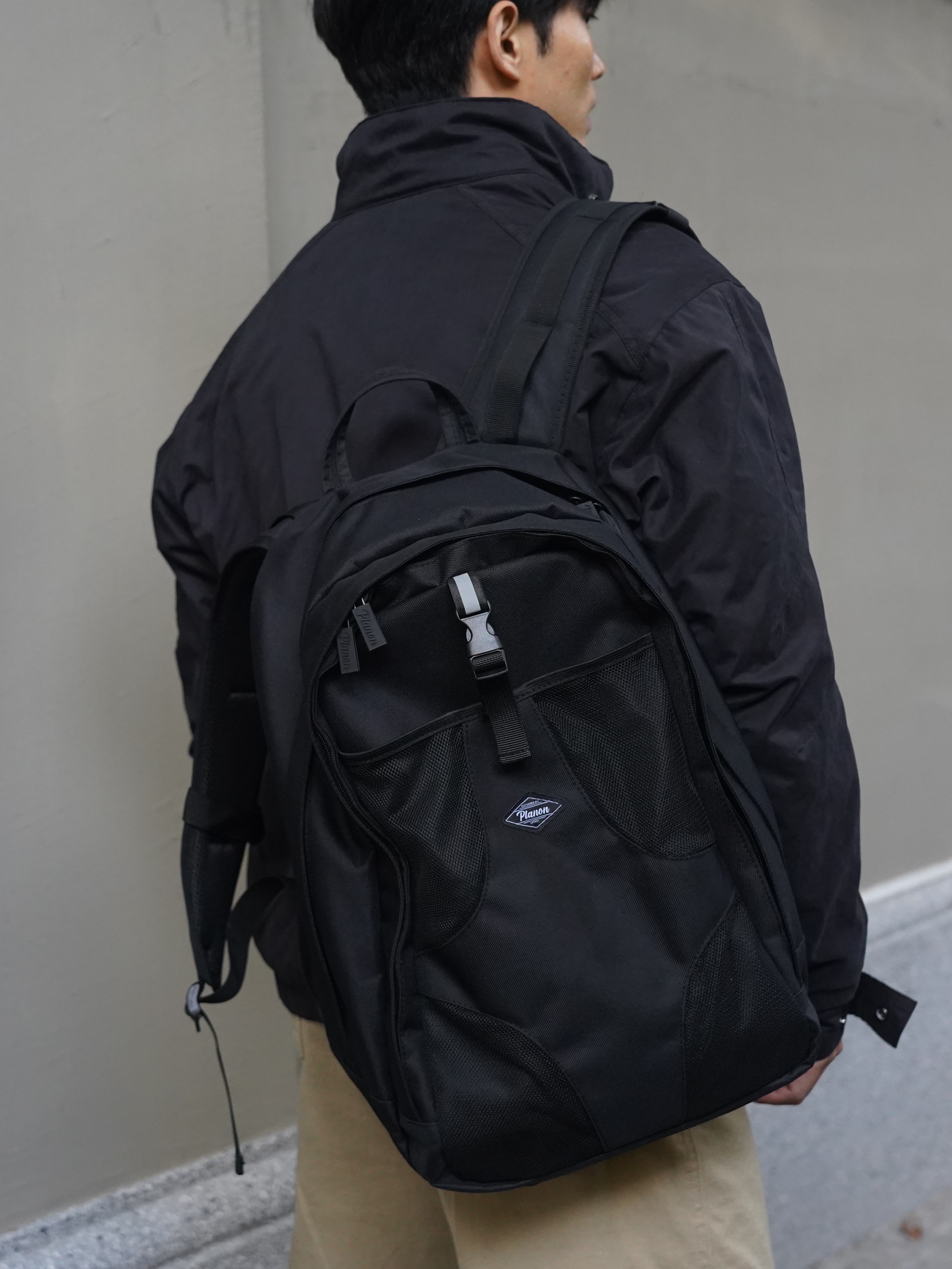 플랜온 백팩 데일리 남자 랩탑 백팩 여행용 도심형 캐주얼 대학생 플랜온가방