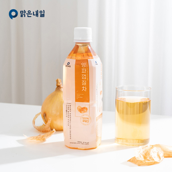 맑은내일 양파껍질차 국내산 물 x 24병 500ml, 24개 - 상세 이미지 2