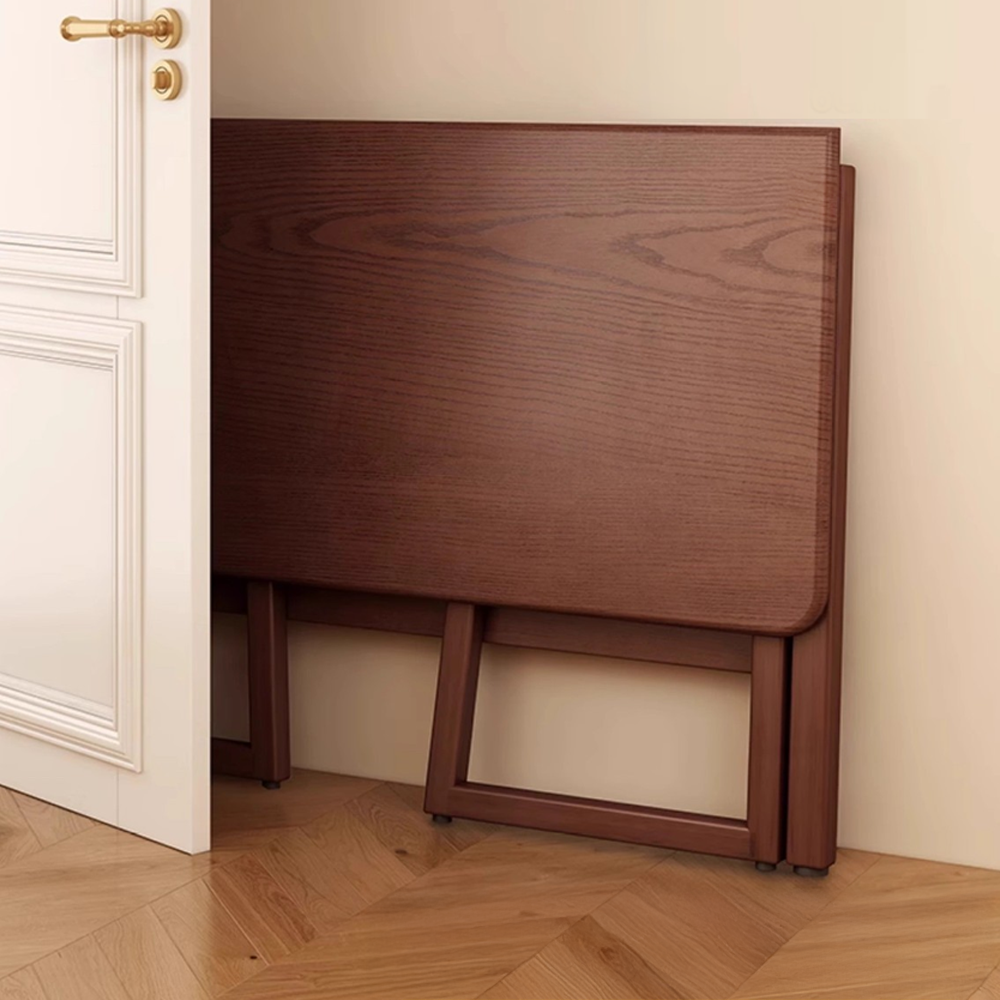 공간활용 식탁 원목 사각 확장 테이블 원룸 접이식 탁자