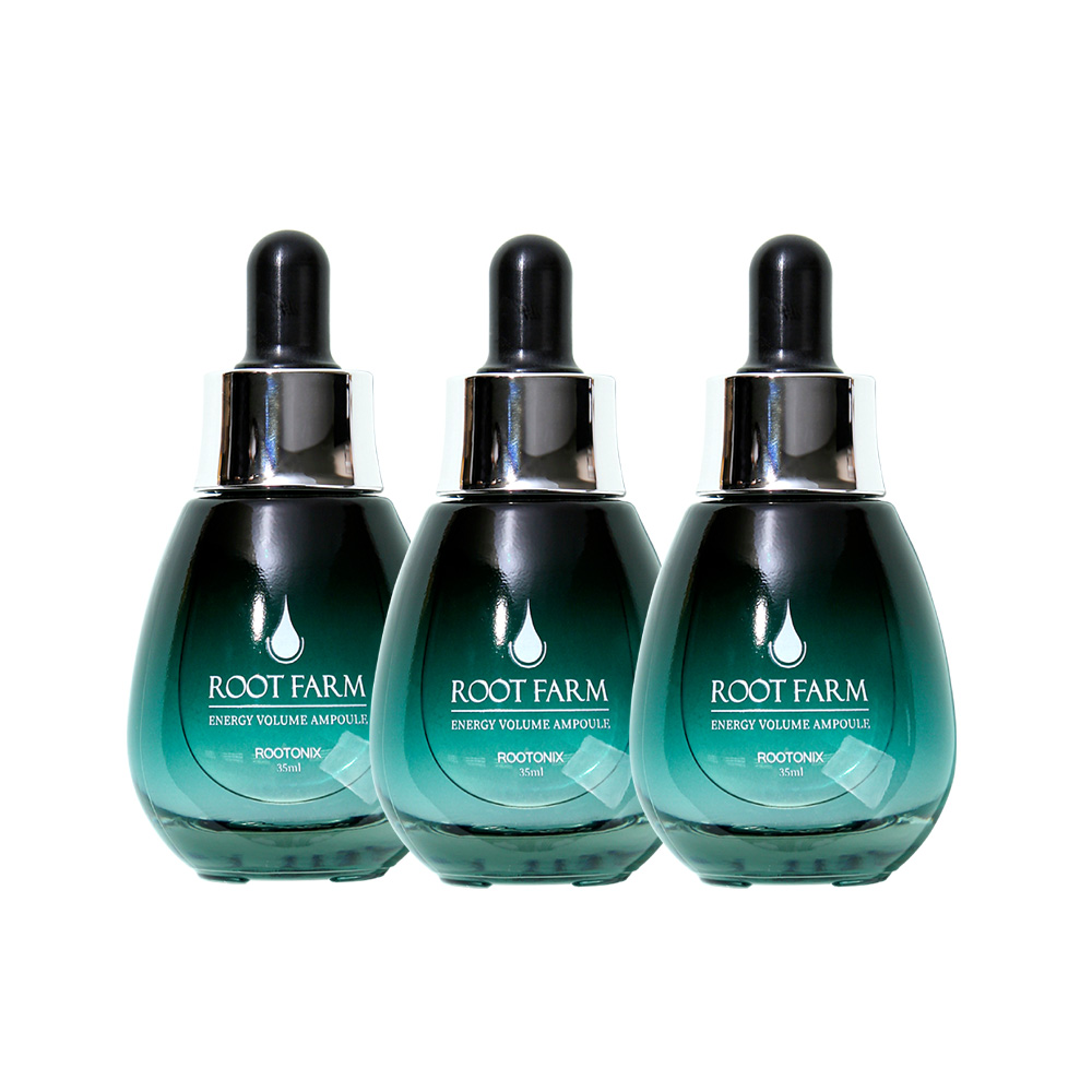 두피앰플 정수리탈모 두피열 쿨링 탈모개선 루트팜 민트, 35ml, 3개