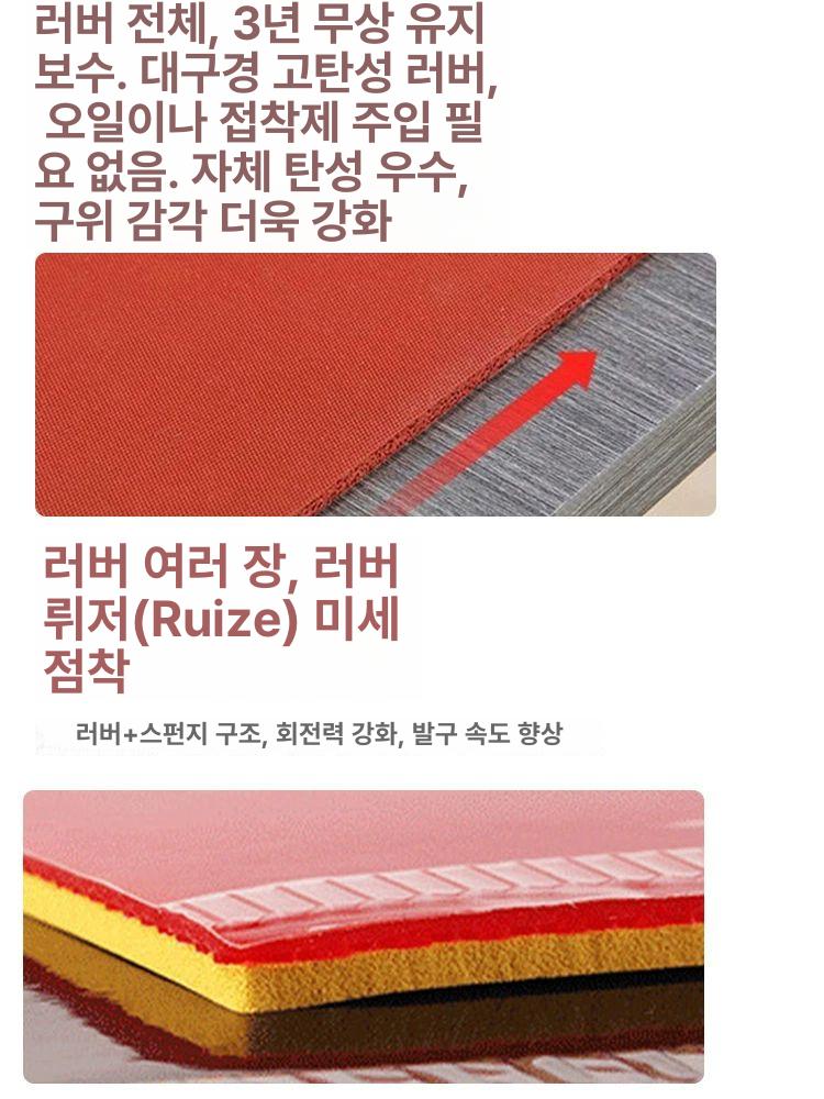 탁구 고무판 보드 이동식 연습 훈련 셀프 탁구게임 반사판 11층 이중봉 롤러 프레임 소형 전체 - 상세 이미지 2