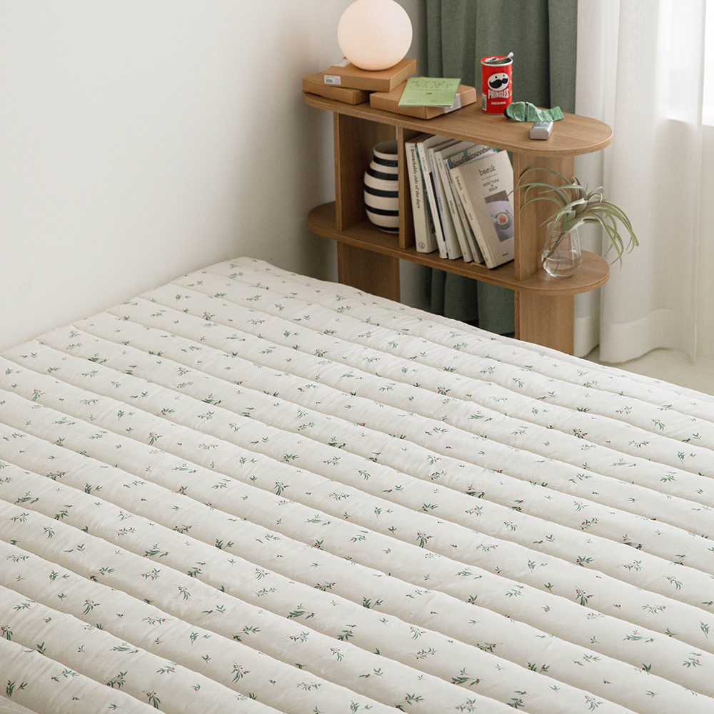 (건조기 가능)부드럽고 폭신한 모달 누빔패드 (뒷면 밴딩)