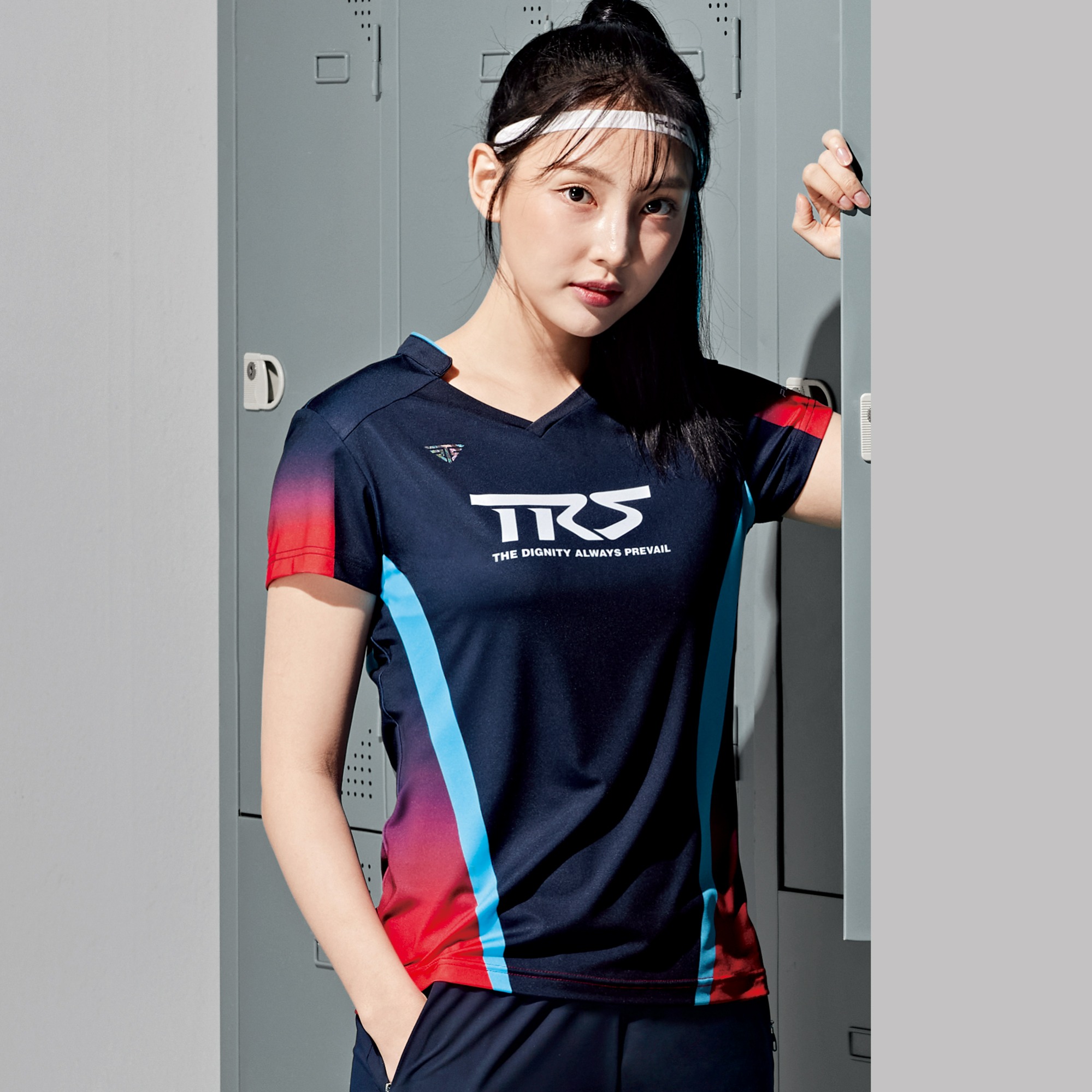[패기앤코] 여성 TRS 라운드티셔츠 FST-820 우수한 기능성 소재 - 상품 이미지