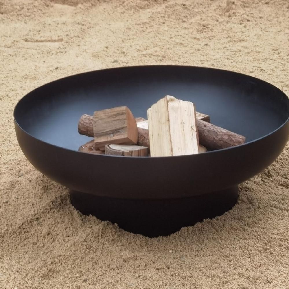 무쇠 그리들 펜션 모닥불 상품 캠프파이어 스토브 불멍화로대 블랙 90cm - 상품 이미지