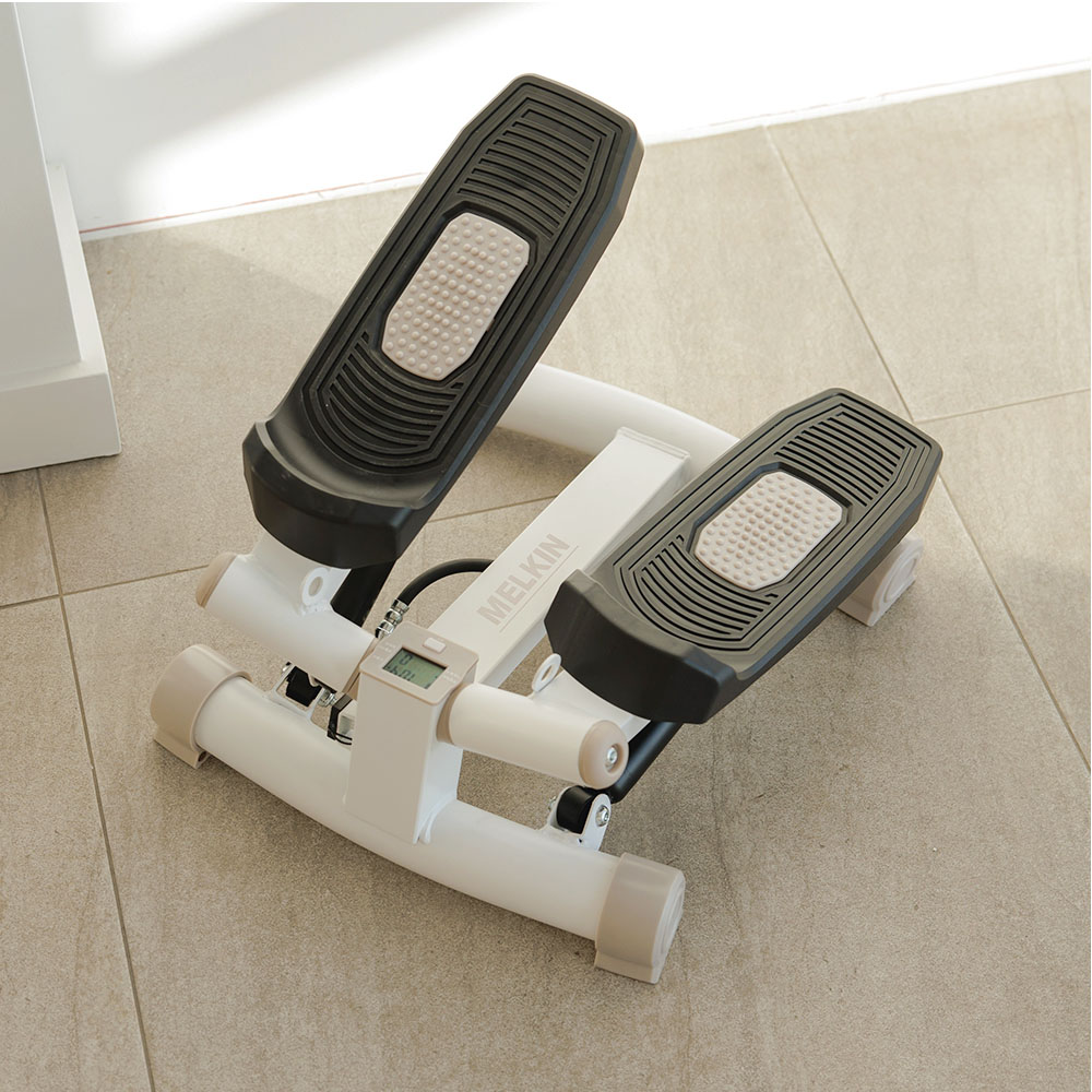 멜킨 스텝퍼 트위스트 저소음 걷기운동 가정용 천국의계단 계단오르기 스텝밀 프로마운틴플러스 커스타드블루 - 상세 이미지 2