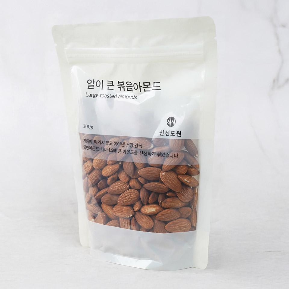 메가마트 신선도원 알이 큰 볶음아몬드 300g - 상세 이미지 2