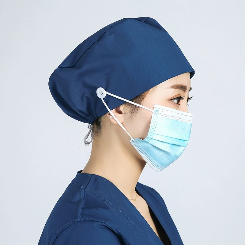 의사 두건 수술모자 치과 간호사모자 간호사 외과 모자 여성모자 두건모자 여성두건 머리두건 퍼플 밴드+클립 조절가능 조절 가능 - 상세 이미지 2