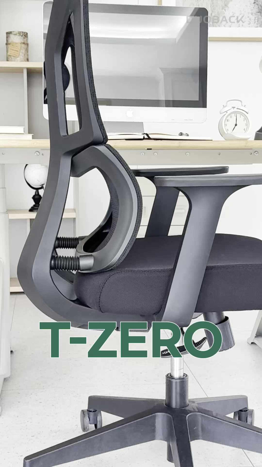 [슈퍼적립]듀오백 T-ZERO 메쉬 사무용 컴퓨터 책상 학생 공부 의자