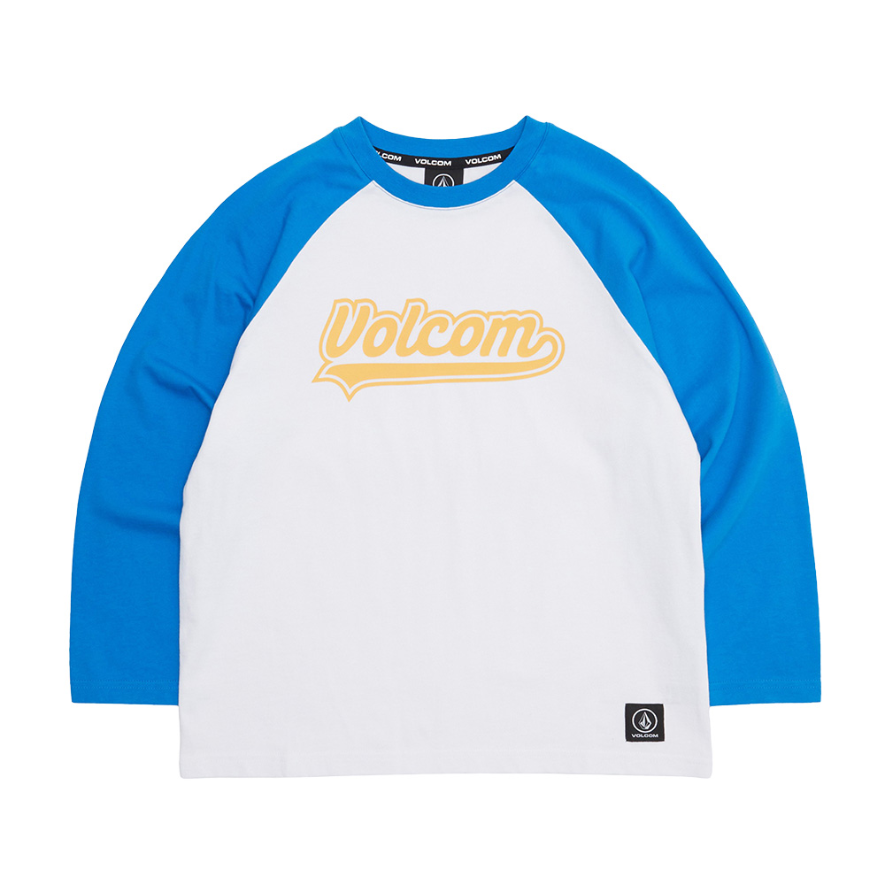 볼컴키즈 스포티 로고 나그랑 긴팔 티셔츠 D5S016 - 상세 이미지 4