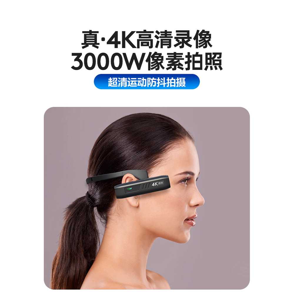 안경 카메라 헤드마운트 라이딩 헬멧 레코더 액션캠 32GB - 상세 이미지 2