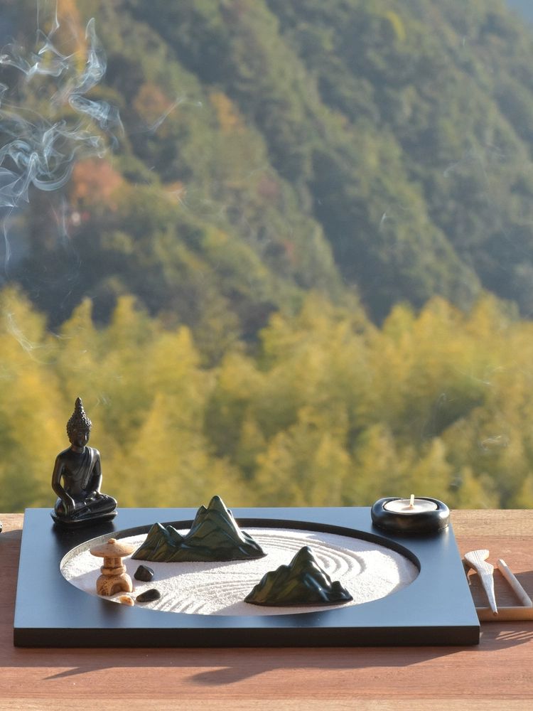 요가 스튜디오 장식 데코용 인테리어 태국 느낌 소품 개업 카페 고산 불상샌드판 - 상세 이미지 3