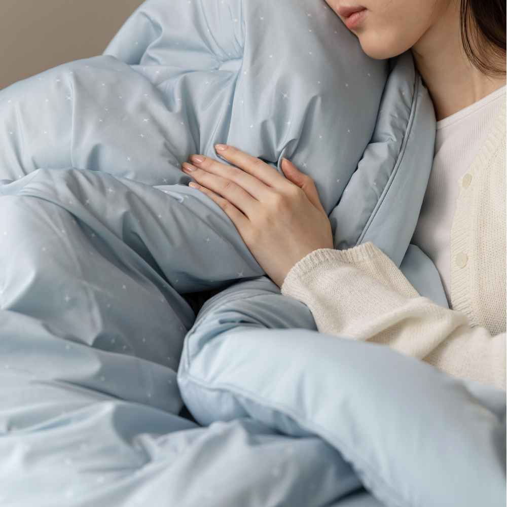 슬라운드 알러메디 스태리 알러지케어 먼지없는 사계절 겨울 리본 차렵이불 SS