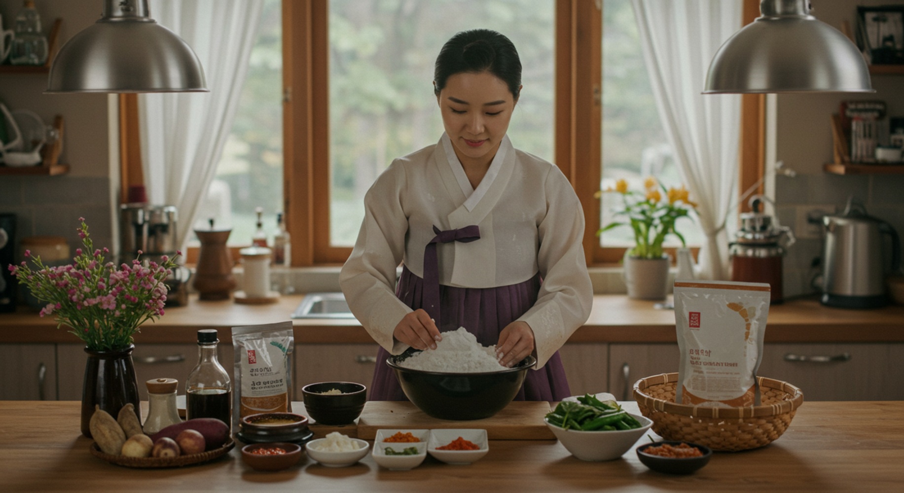 우리승진식품 고구마전분 중포장 옥수수 감자 400g, 1개 - 상세 이미지 5
