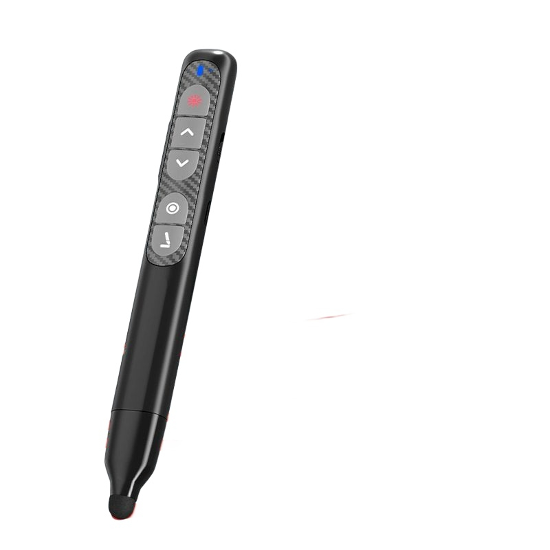 판서펜 마우스 펜판서 usb 미니 무선 강의용 마우스펜 최고사양 별빛검정 화면지우기+250m - 상품 이미지