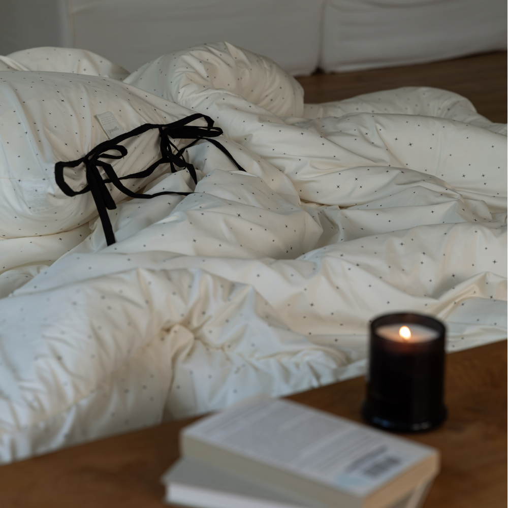 슬라운드 알러메디 스태리 알러지케어 먼지없는 사계절 겨울 리본 차렵이불 SS