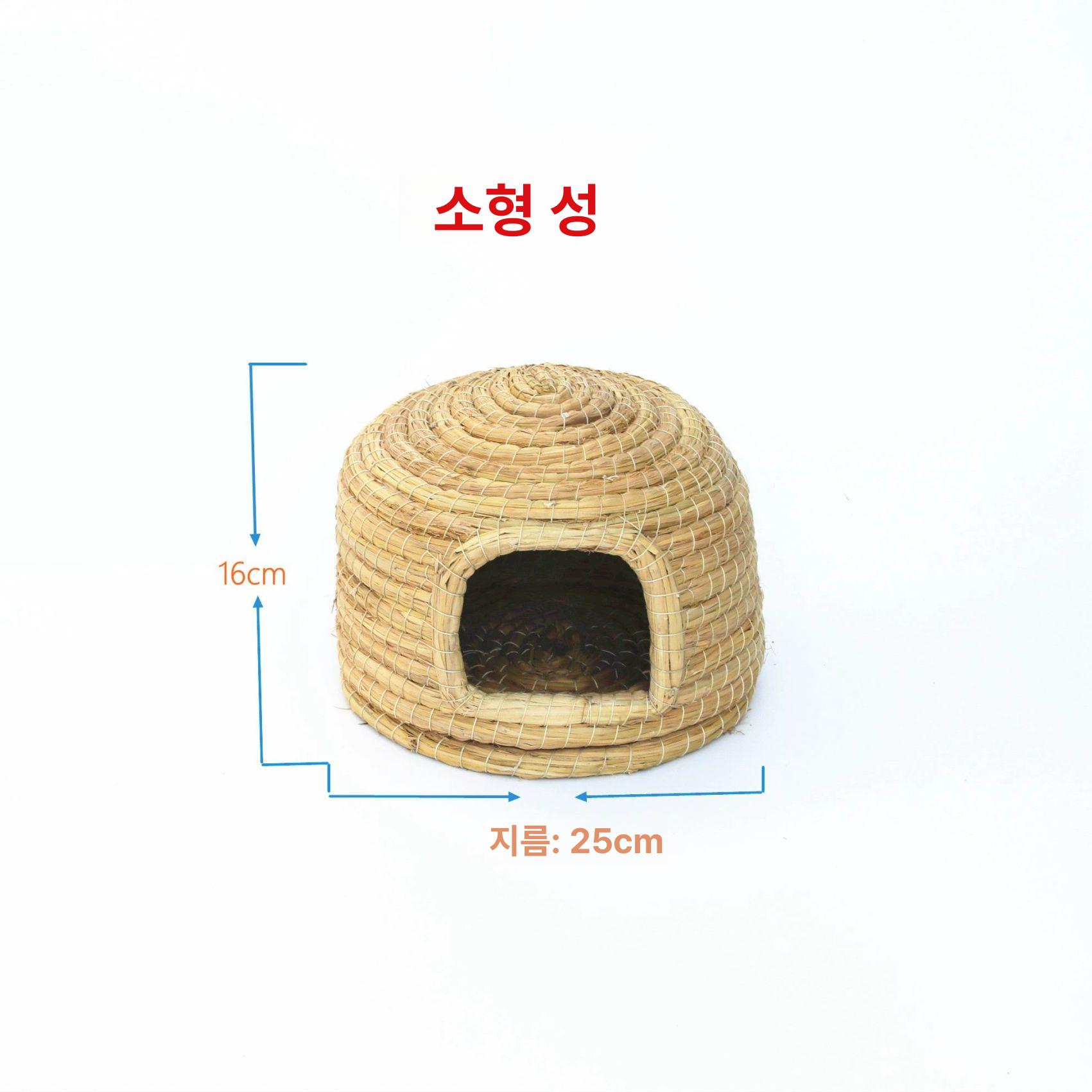 닭 산란둥지 메추리 알낳는집 짚 계란 산란통 둥지 평지형 짚집 - 상세 이미지 2