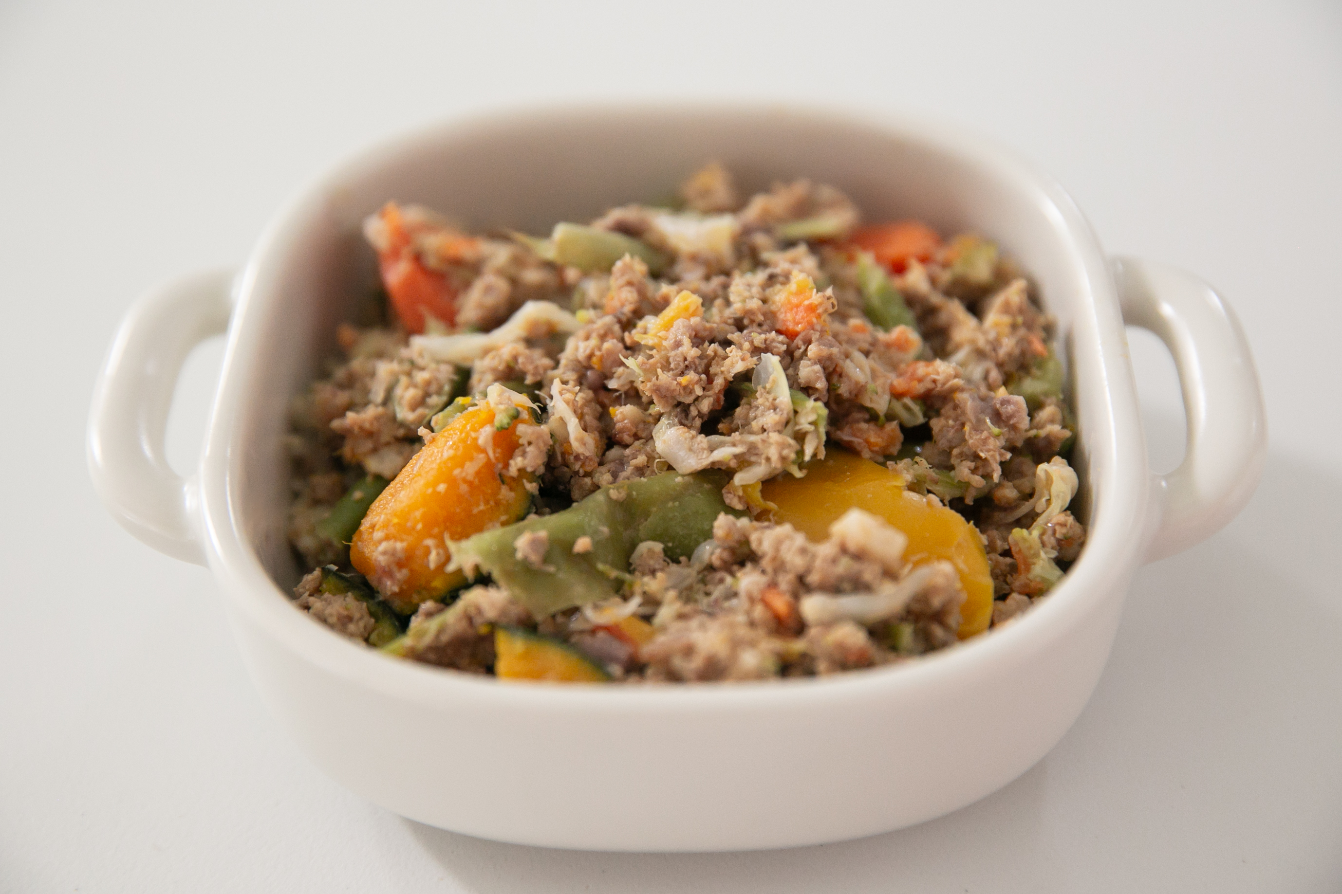 강아지 화식 저지방 자연식 대형견 수제 사료 메추리 화식 100g 5팩 이미지 8