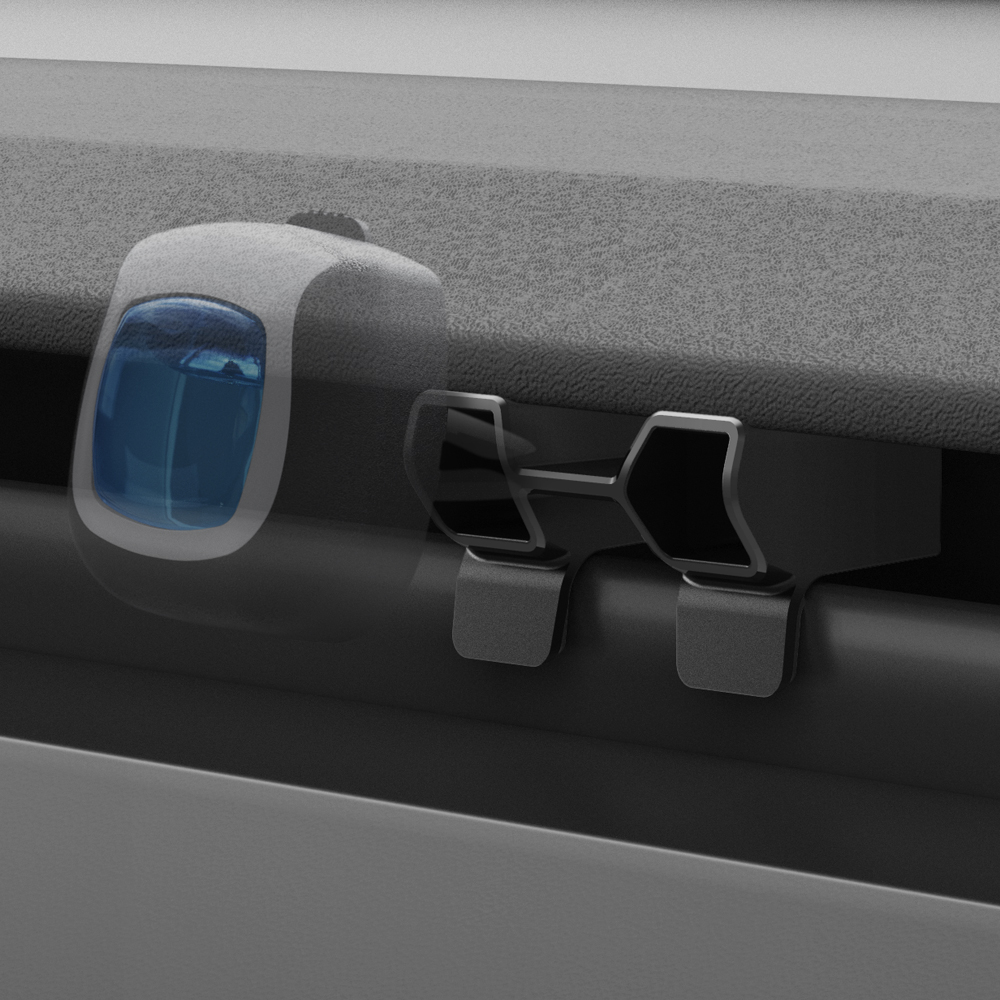 테슬라 모델Y 주니퍼 모델3 하이랜드 차량용 방향제 디퓨저 거치대 송풍구 클립 TO230JH