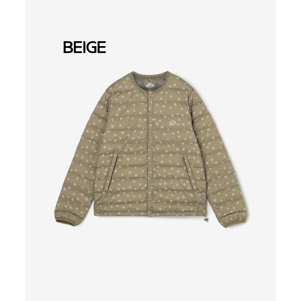 단톤 프린트 이너 다운 재킷 여성 DT-A0001ING BEIGE M - 상세 이미지 3