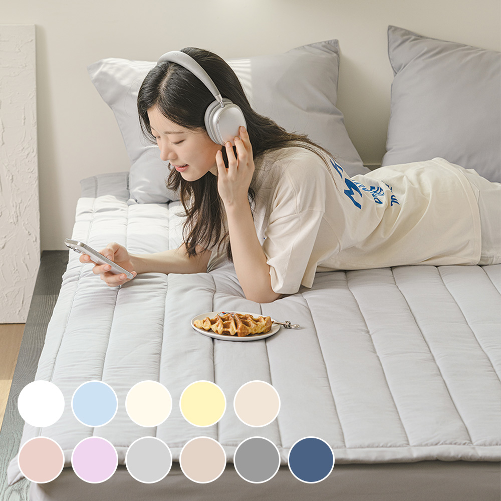 아망떼 뉴데이즈 먼지없는 무소음 고정밴드 침대패드 SS