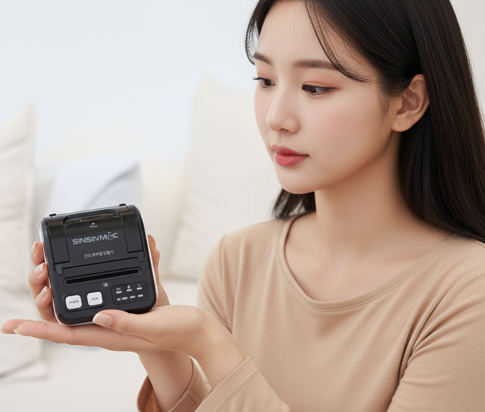 모바일카드단말기 애플페이 NFC 안드로이드전용 스마트폰 무선휴대용결제기 신신모바일단말기M - 상품 이미지