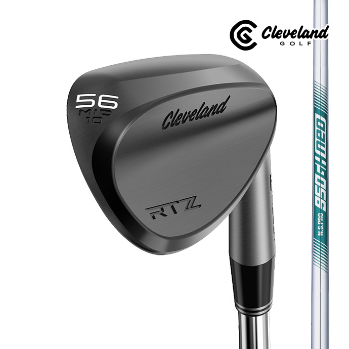 던롭코리아정품 (클리브랜드) 2025년 RTZ 블랙사틴 경량스틸 웨지(NS PRO 950) - 상품 이미지