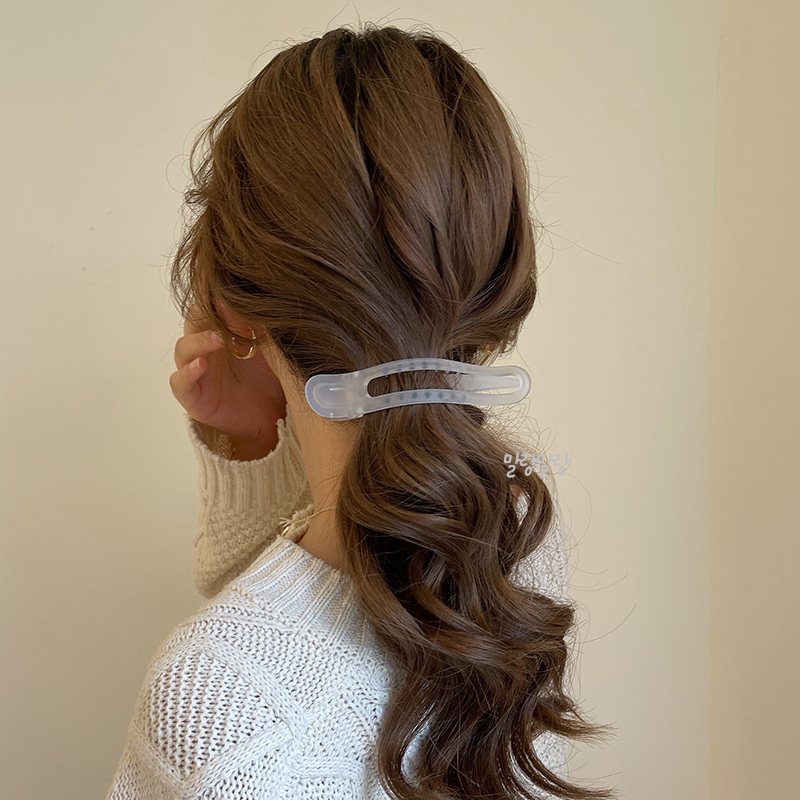 올림머리집게핀 악어 대형집게핀 헤어삔