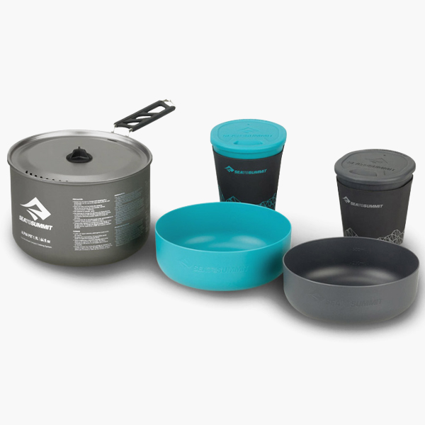 씨투써밋 알파 세트 2.1 백패킹 경량 코펠 식기