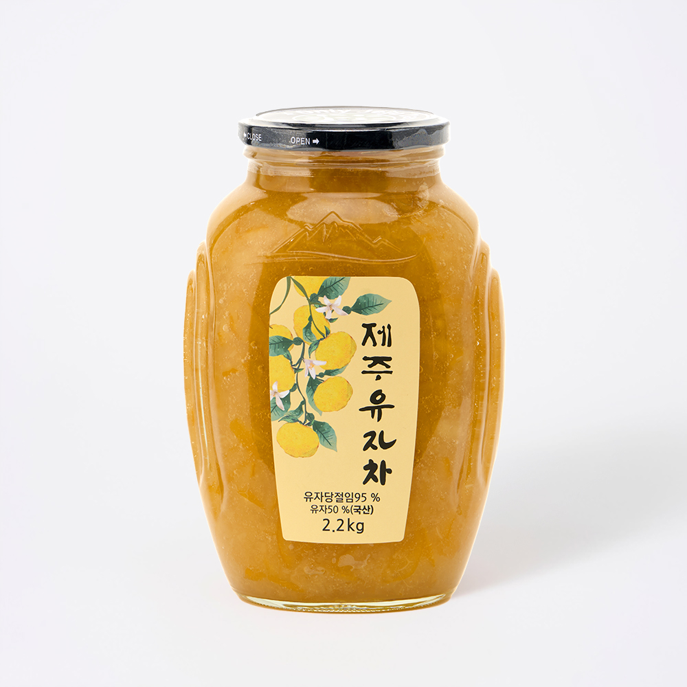 (제주특산)제주 유자차 2.2kg x 2개 유자청 - 상세 이미지 5