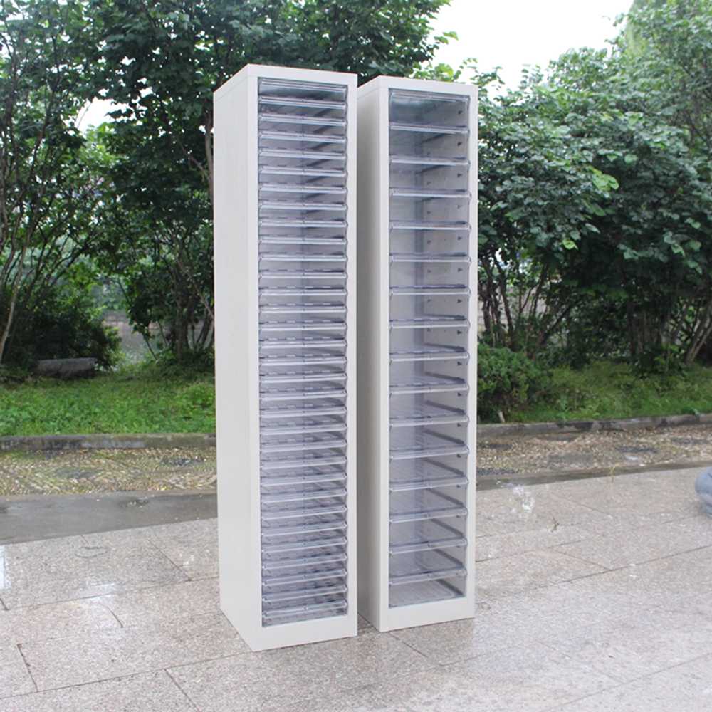 A4용지 보관함 서류함 종이 지류 문서함 오피스 서랍 6mm 6단 (큰 서랍) - 상세 이미지 3