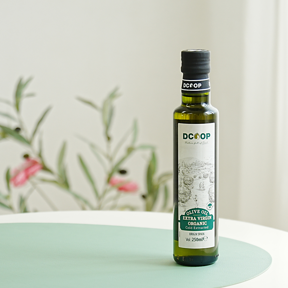 스페인산 유기농 냉압착 엑스트라버진 올리브오일 올리브유 250ml 폴리페놀 올레오칸탈 올레샷 - 상품 이미지