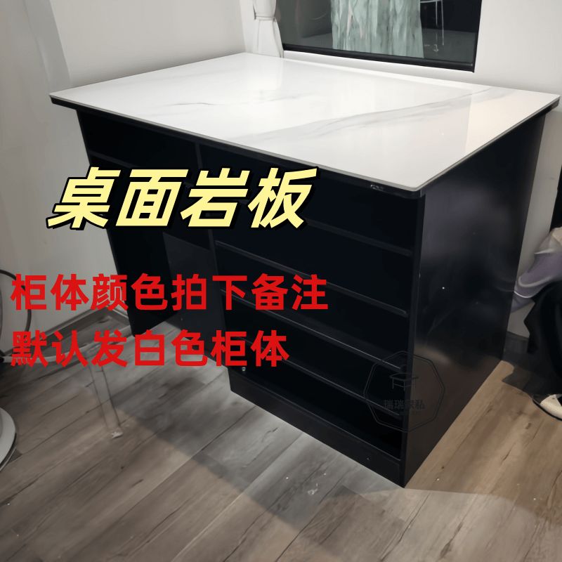 꽃집 작업대 선반 받침대 수납장 포장대 식탁 리본 120x70x80 자가 설치 색상 메모 - 상세 이미지 2