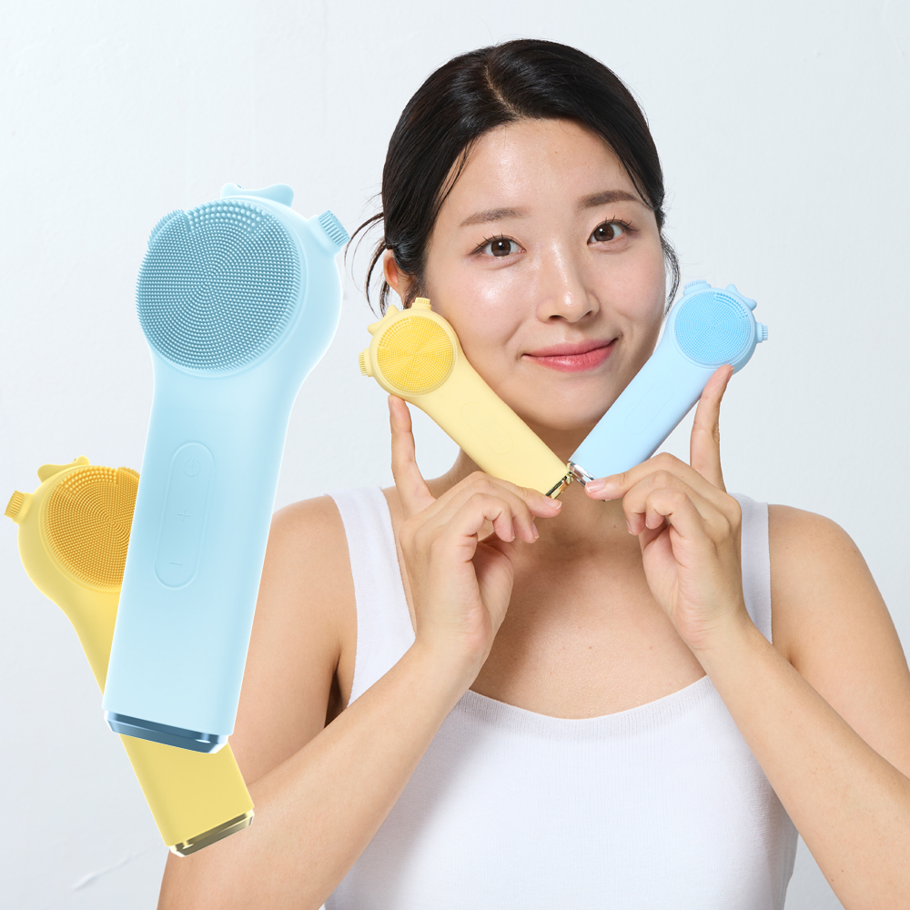 슈틸루스터 실리콘 진동 클렌저 방수 전동 세안기 ST-FC100 - 상세 이미지 2