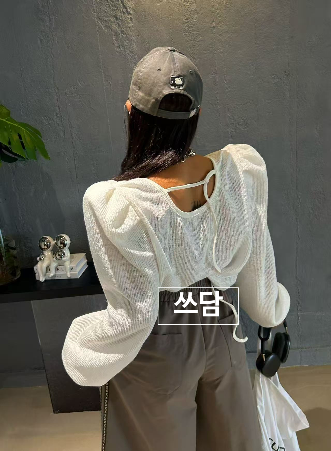블바 팝콘빽티(3color) - 메인 이미지